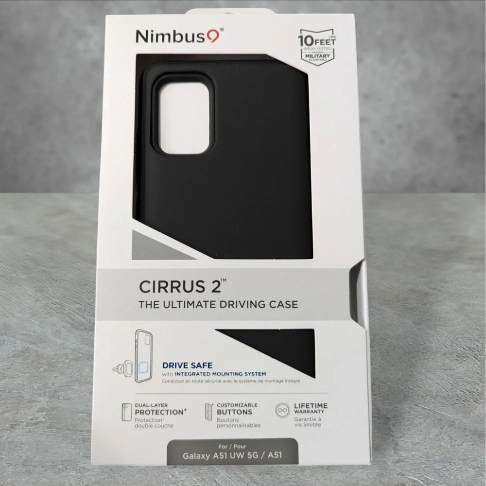 Nimbus9 Cirrus 2 Case for Samsung Galaxy A51 UW‎ 5G/A51 Black See Description T9